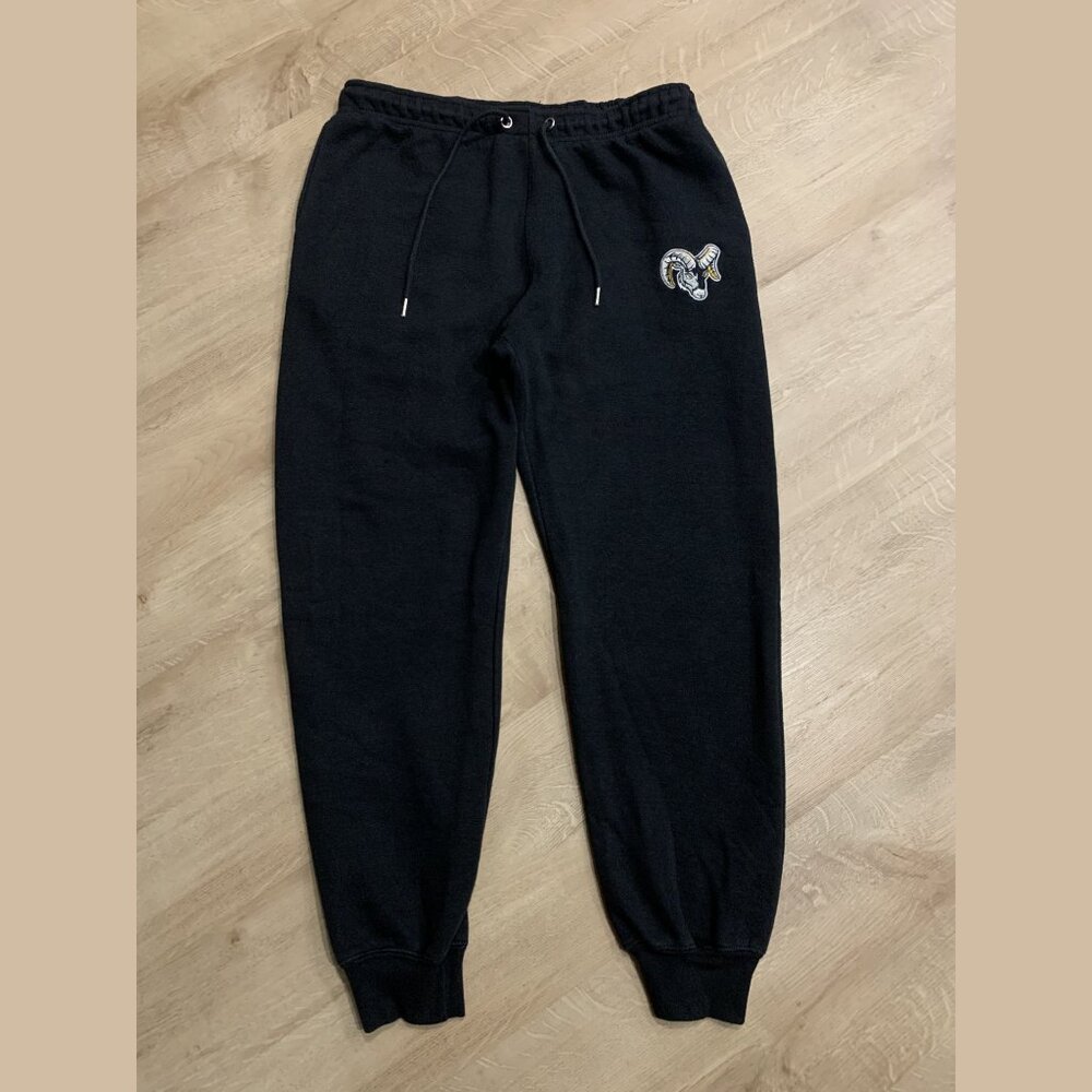 Pennant Framingham State University Rams Black Sweatpants Men's Medium M Joggers